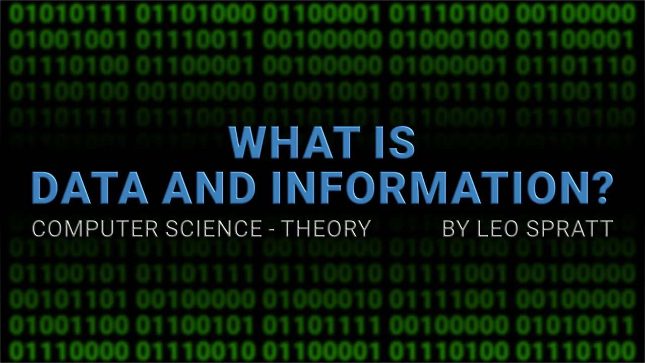 Cover image for: 'Data And Information'